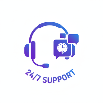 24/7 Online Support