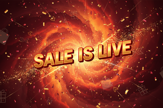 Sale Is Live Banner