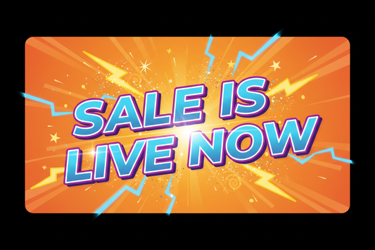 Sale Is Live Now